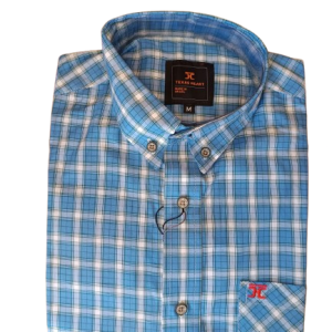 Camisa Xadrez Manga Curta