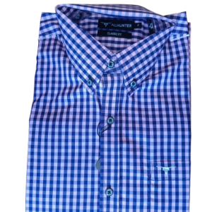 Camisa Xadrez Manga Curta All Hunter