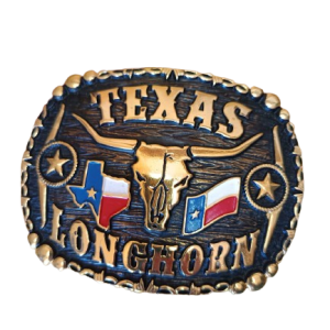 Fivela Texas Longhorn