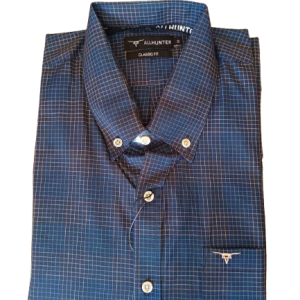 Camisa Xadrez Manga Curta