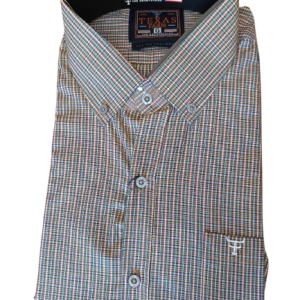 Camisa Xadrez Manga Curta Masculina